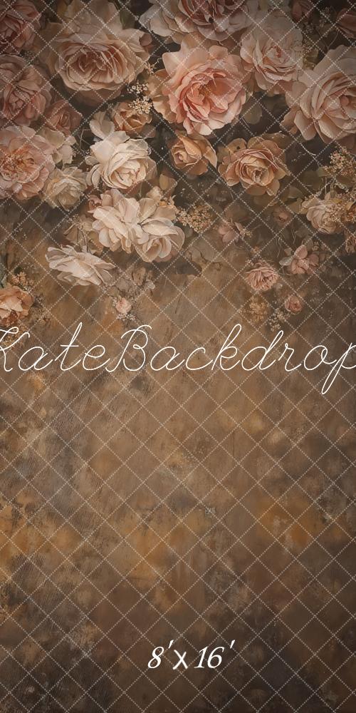 Kate Sweep Fine Art Vintage Floral Backdrop Designed by Emetselch