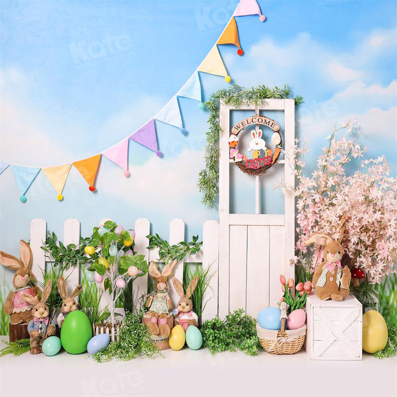 RTS Bunny Garden Backdrop per la fotografia