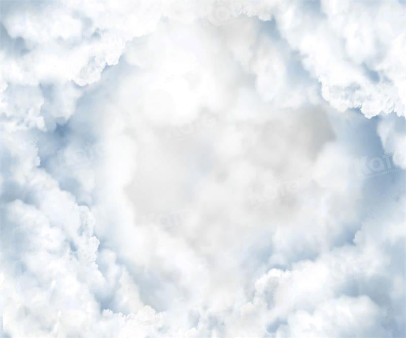 Fondo de nubes blancas Sky White Clouds para fotografía