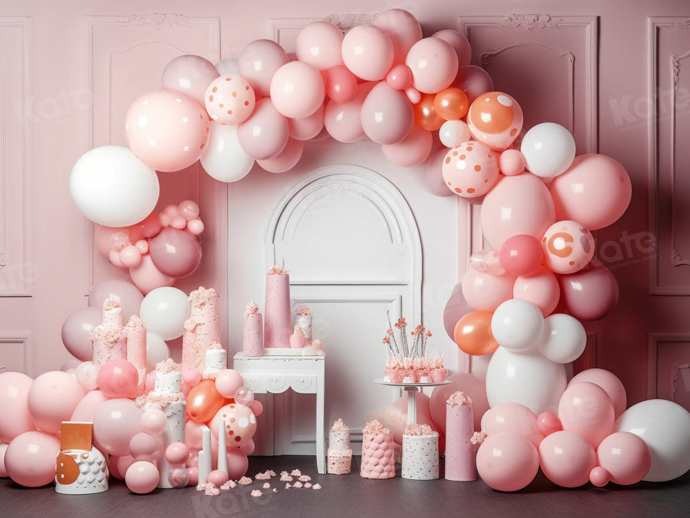 Baby girl balloon shops arch