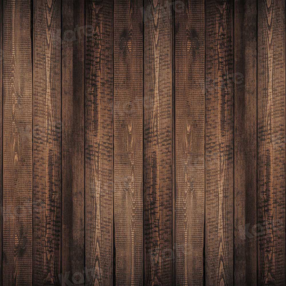 Oude donkerbruine houten vloer fleece achtergrond voor fotografie