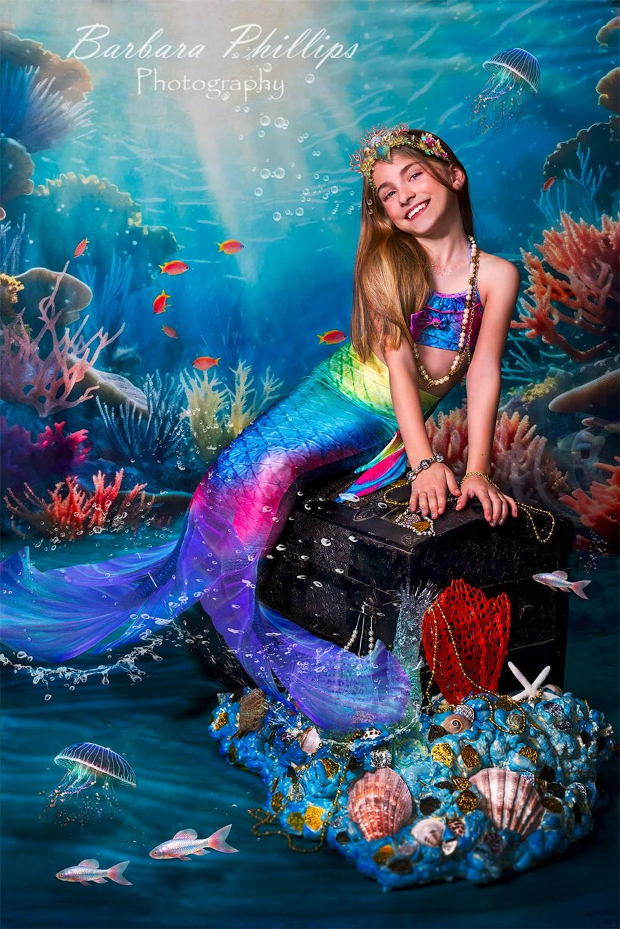 Kate Summer Sea Underwater World Backdrop Designed by Chain Photograph