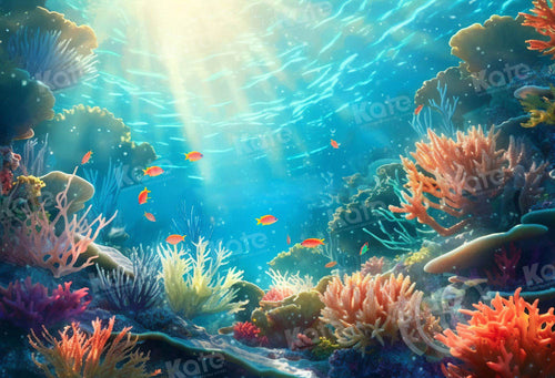 Kate Summer Sea Underwater World Backdrop Designed by Chain Photograph