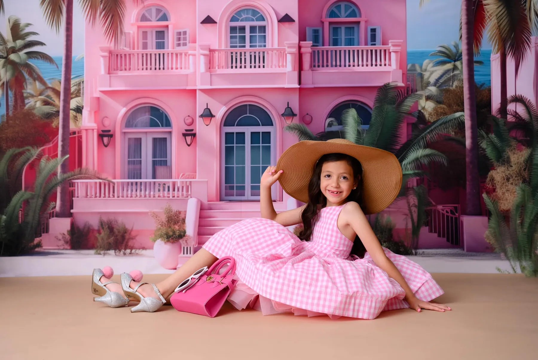 Summer Princess Holiday Home Backdrop Progettato da Chain Photography