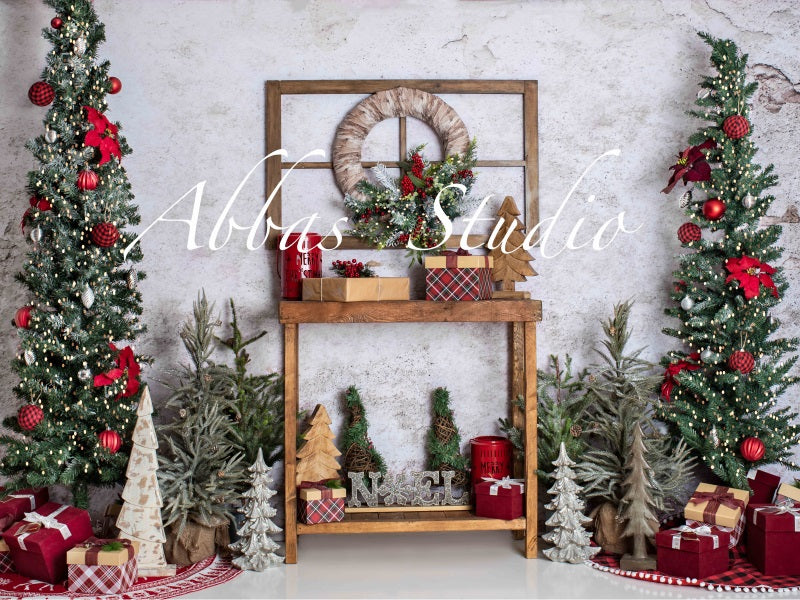 Kate Christmas Feels Room Backdrop Designed by Abbas Studio