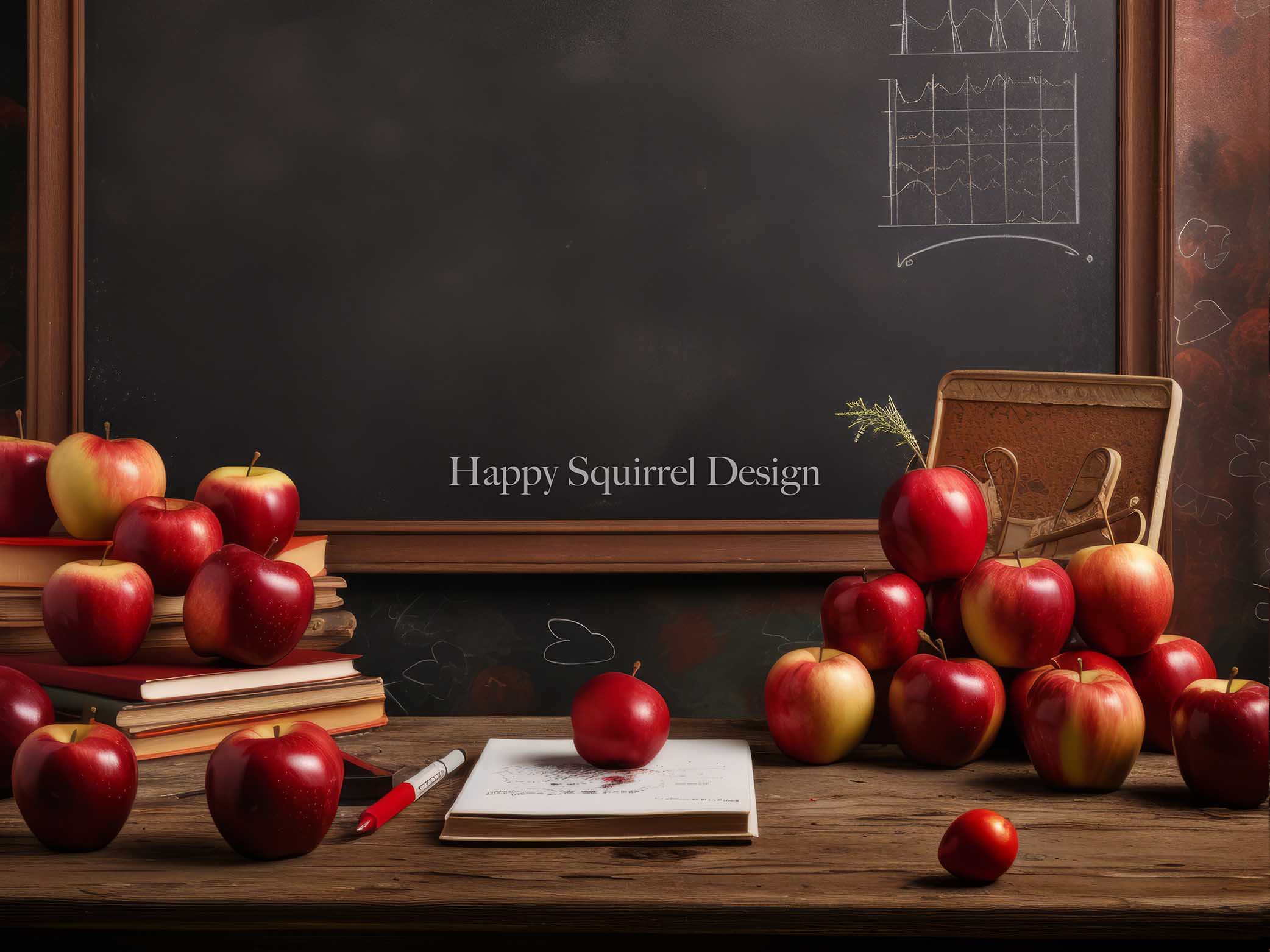 Scrivania per insegnanti Back to School Progettata da Happy Squirrel Design