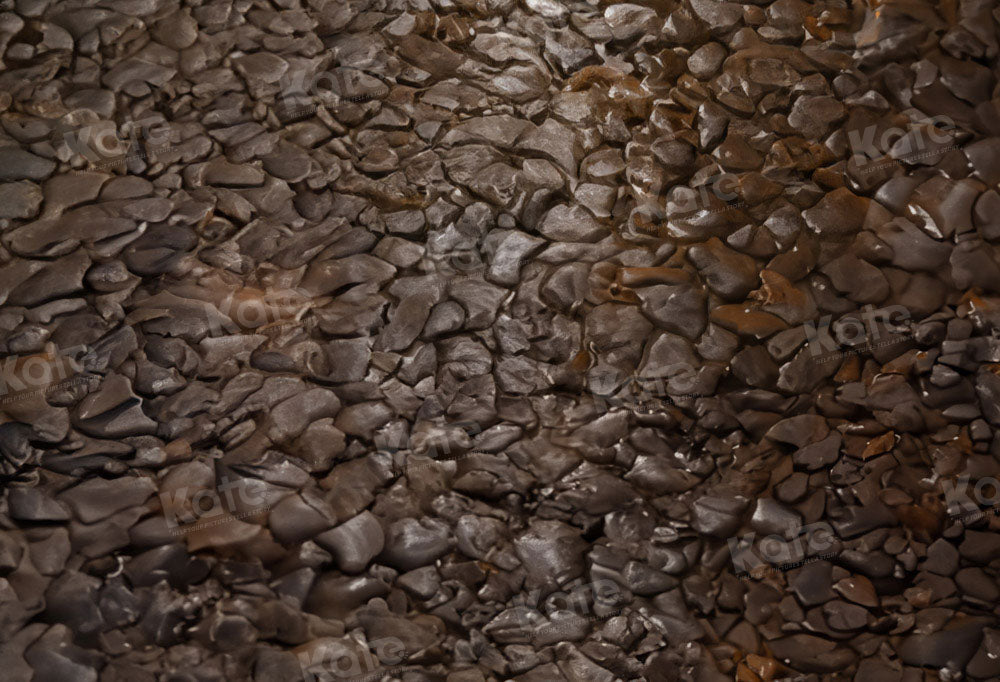 Bruine stenen vloerachtergrond ontworpen door Chain Photography