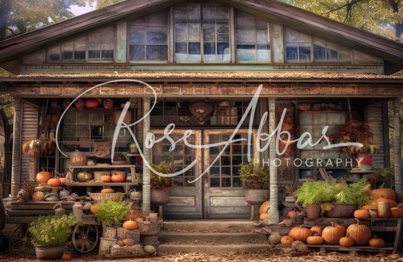 Kate Antique Fall Store Autumn Backdrop Designed By Rose Abbas