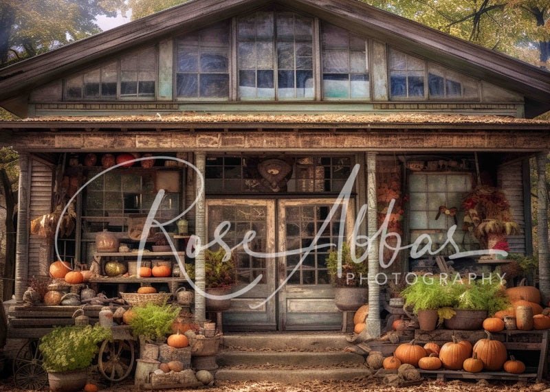 Kate Antique Fall Store Autumn Backdrop Designed By Rose Abbas