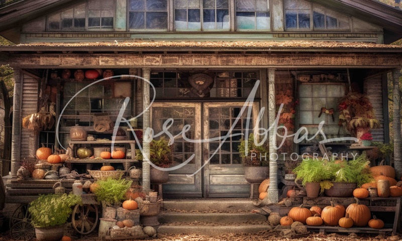 Kate Antique Fall Store Autumn Backdrop Designed By Rose Abbas