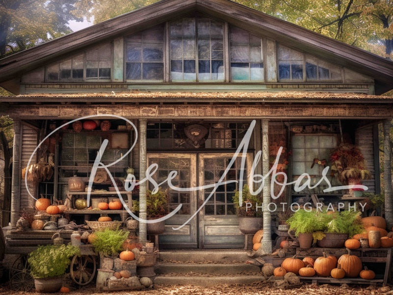 Kate Antique Fall Store Autumn Backdrop Designed By Rose Abbas