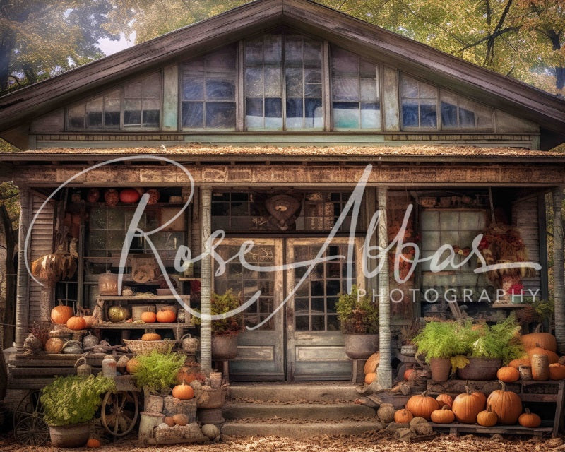 Kate Antique Fall Store Autumn Backdrop Designed By Rose Abbas