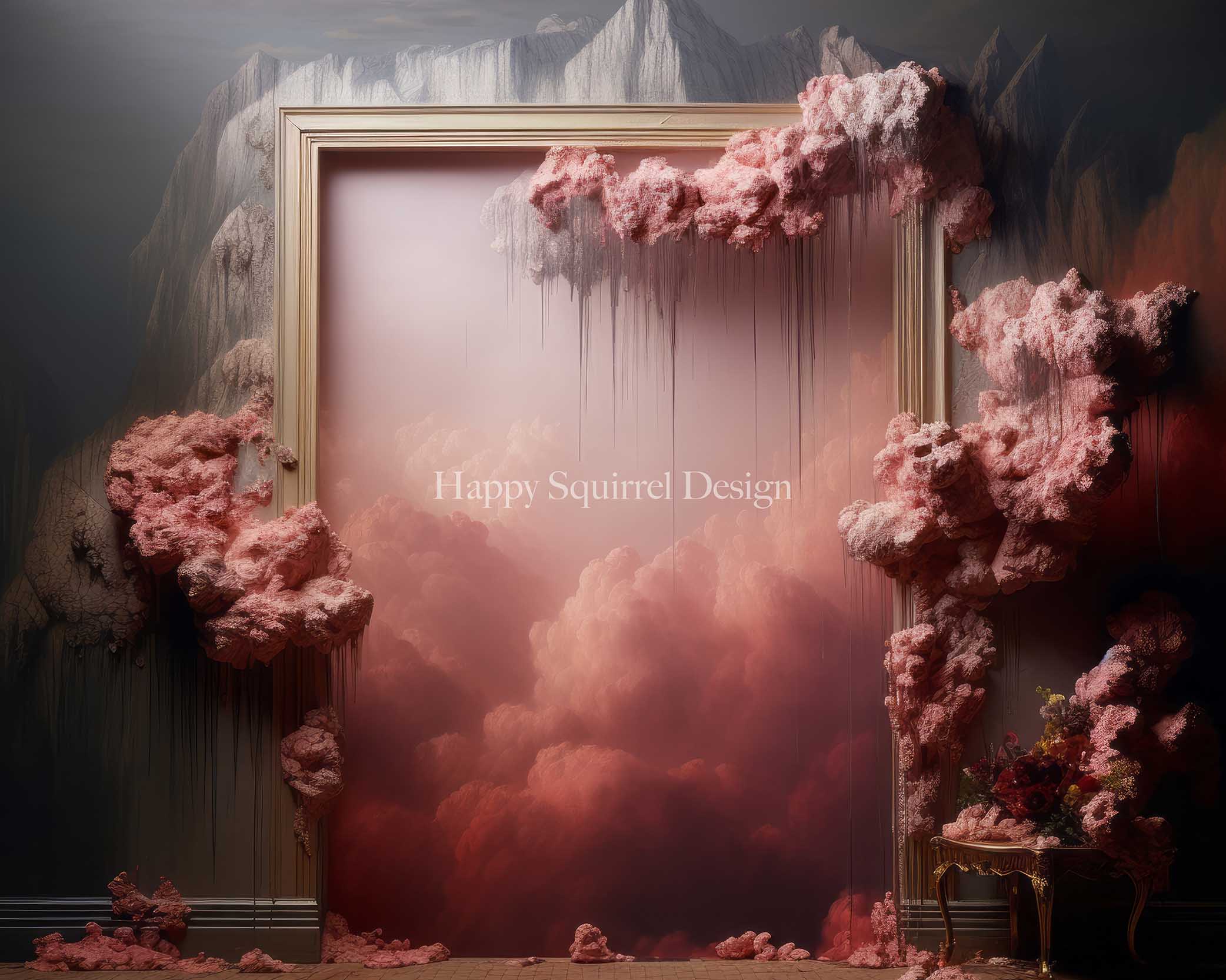 Sfondo Tramonto Rosa Progettato da Happy Squirrel Design