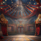 Kate Circus Lights Backdrop Designed by Happy Squirrel Design