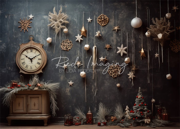 Kate Christmas Clock Backdrop Designed By Lidia Redekopp