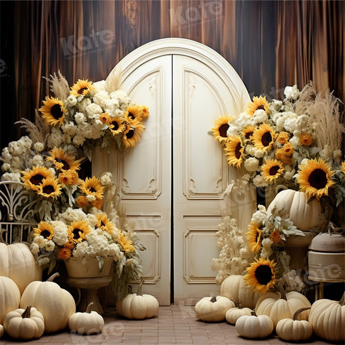 Sunflowers and deals White Pumpkin