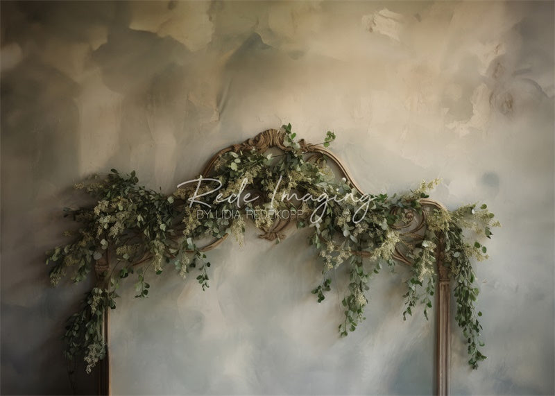 Semplice sfondo per testiera con vegetazione progettato da Lidia Redekopp
