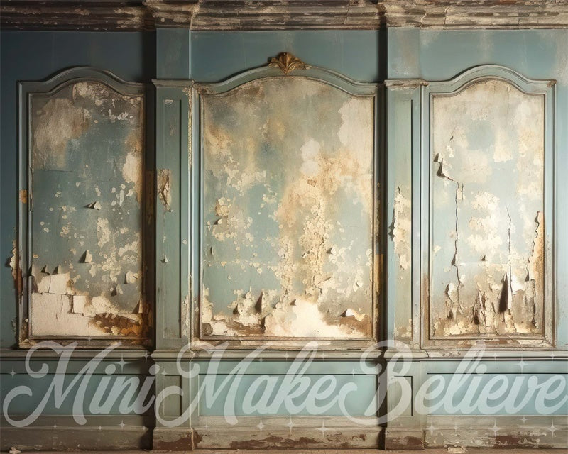 Fancy Distressed Wall Foto Achtergrond Ontworpen Door Mini MakeBelieve