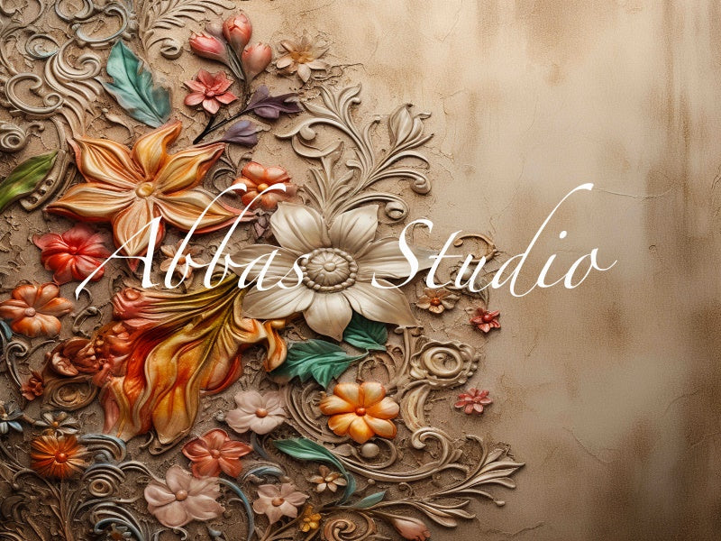 Kate Boho Floral Wall Backdrop Designed by Abbas Studio