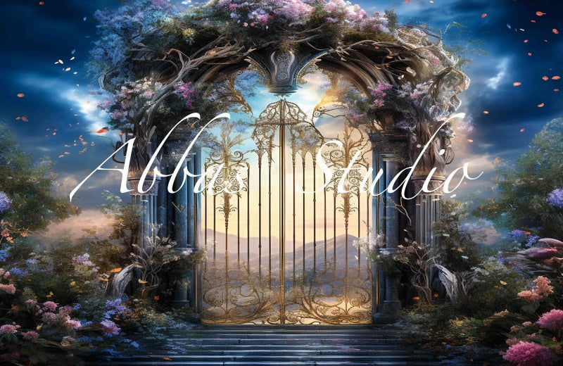 Kate Enchanted Gate Backdrop Designed by Abbas Studio