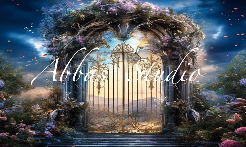 Kate Enchanted Gate Backdrop Designed by Abbas Studio