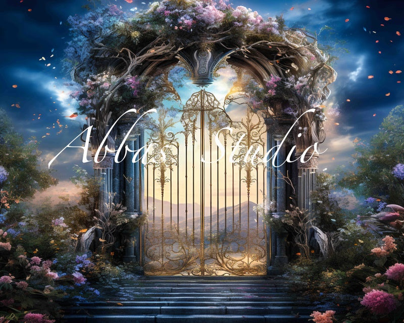 Kate Enchanted Gate Backdrop Designed by Abbas Studio