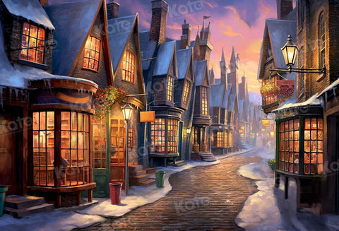 7x5FT Harry Potter Diagon Alley Street Path Custom Photo Studio Backdrop  Background Vinyl 220cm X 150cm From Backdropsupplier, $12.07