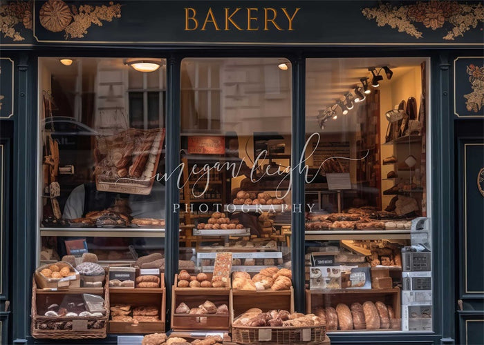 Kate French Bakery Store Backdrop Designed by Megan Leigh Photography