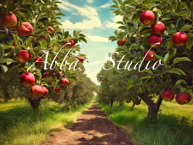 Kate Apple Tree Path Backdrop Designed by Abbas Studio