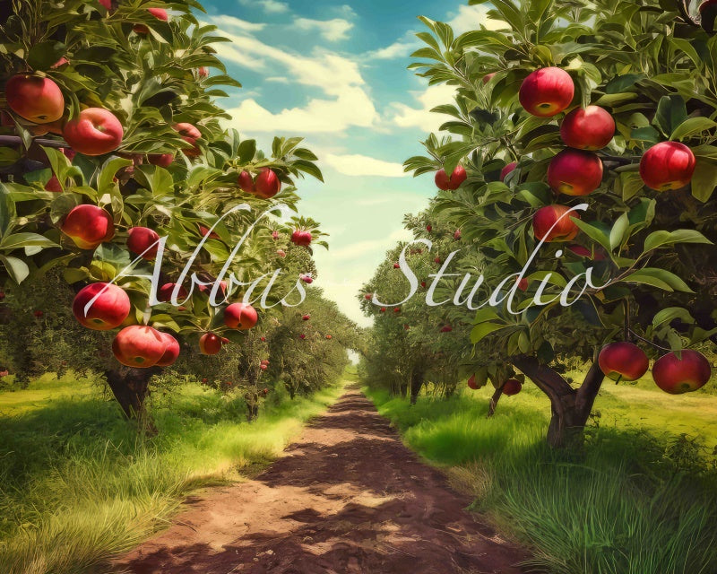 Kate Apple Tree Path Backdrop Designed by Abbas Studio