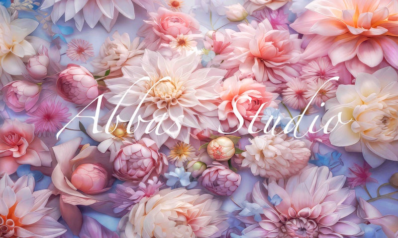 Kate Spring Floral Wall Backdrop Designed by Abbas Studio