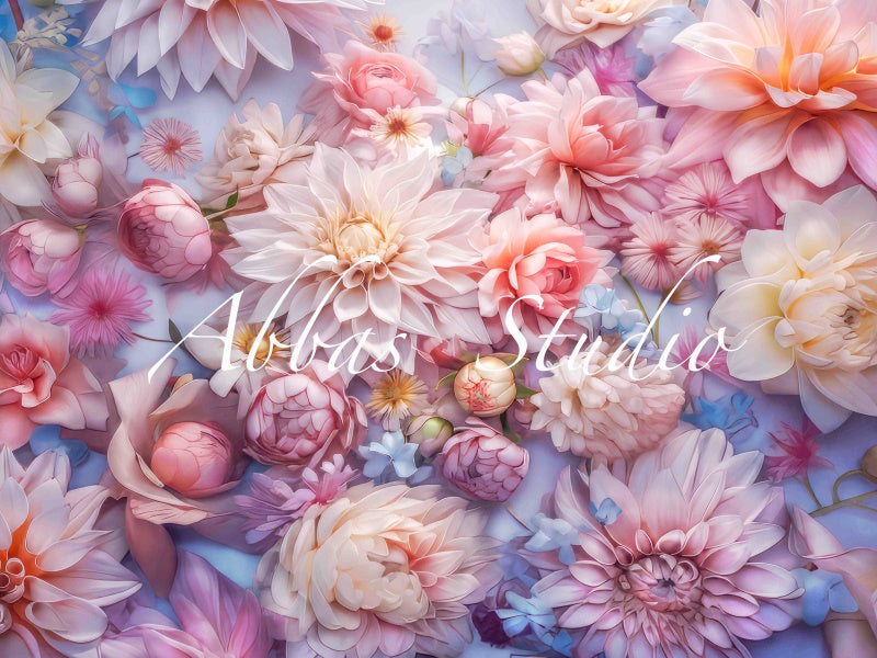 Kate Spring Floral Wall Backdrop Designed by Abbas Studio