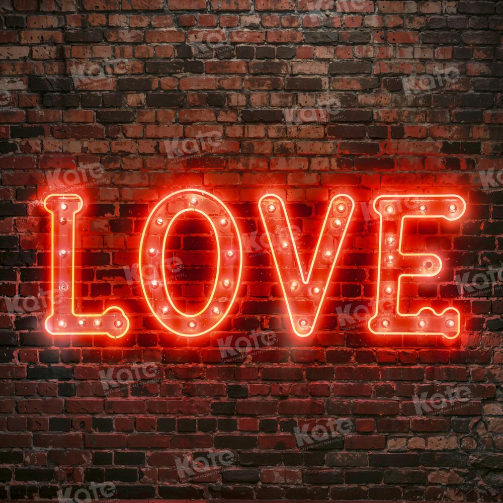 Kate Wall Love Light Backdrop Designed by Chain Photography