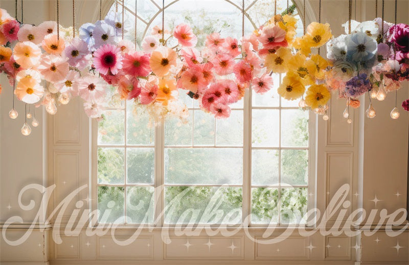 Kate Floral Hanging Interior Backdrop Designed by Mini MakeBelieve