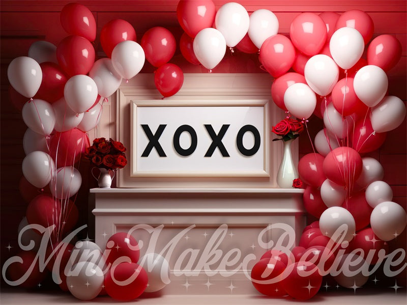 Kate Red Interior Bake Shop Backdrop Designed by Mini MakeBelieve