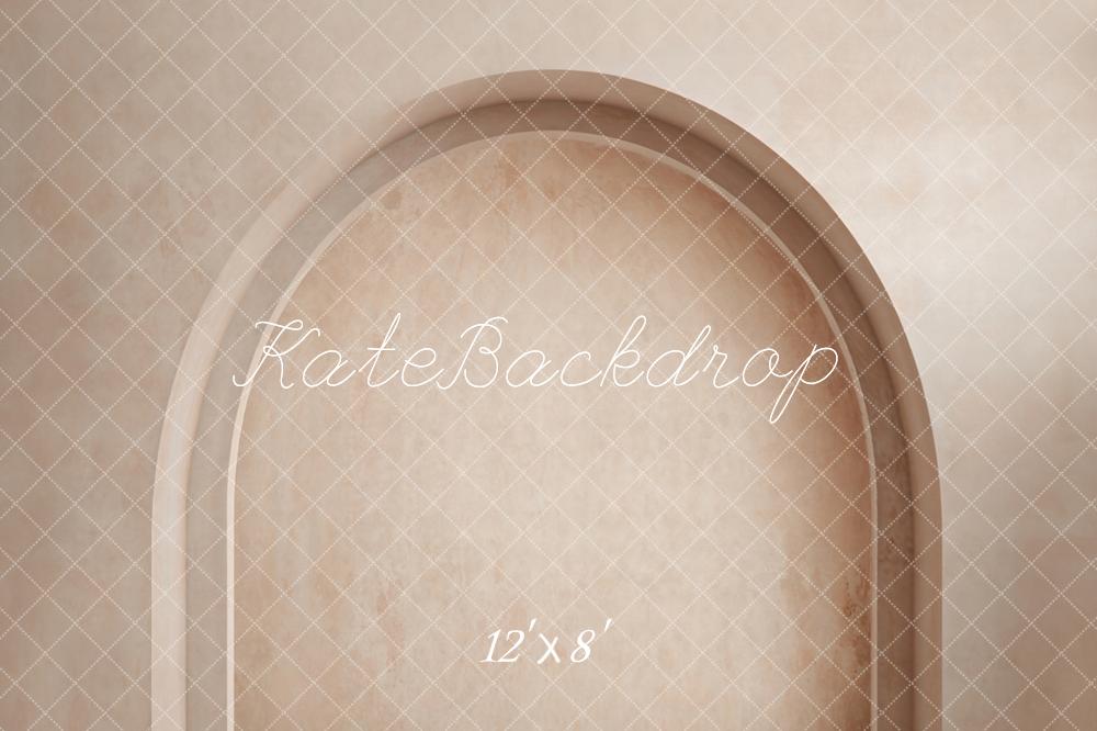 Kate Boho Art Arch Wall Backdrop Designed by Kate Image（note:with a little reddish brown）