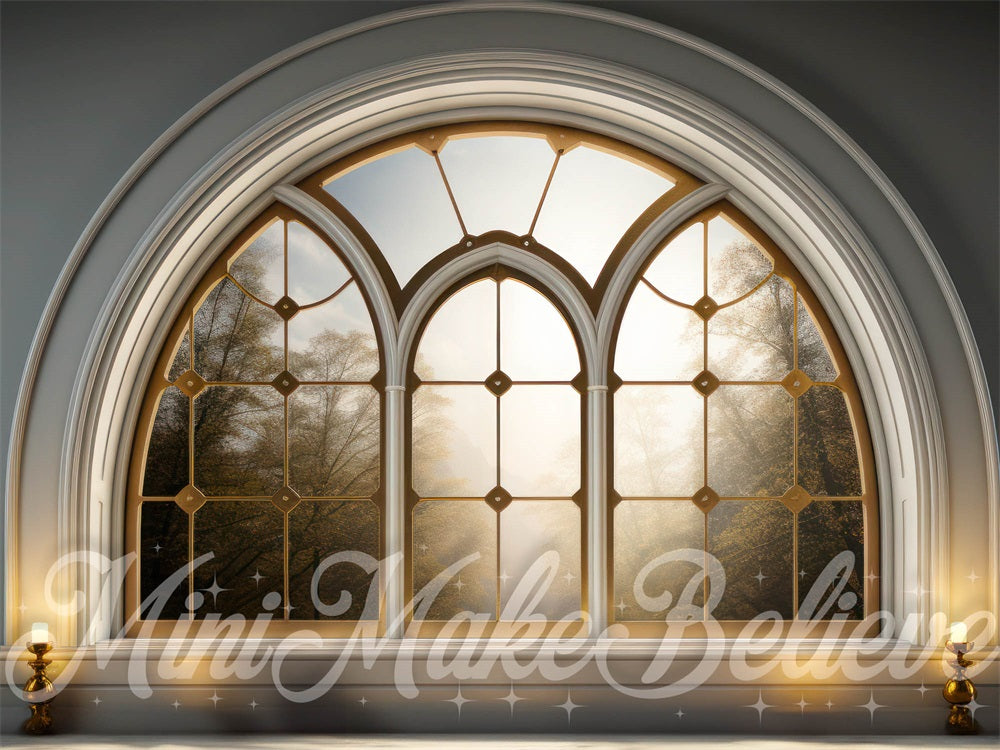 Kate Interior Window Steampunk Backdrop Designed by Mini MakeBelieve