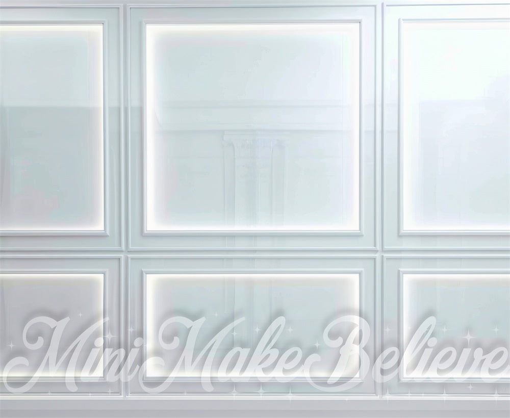 Interieur Verlichte Muurachtergrond Ontworpen door Mini MakeBelieve