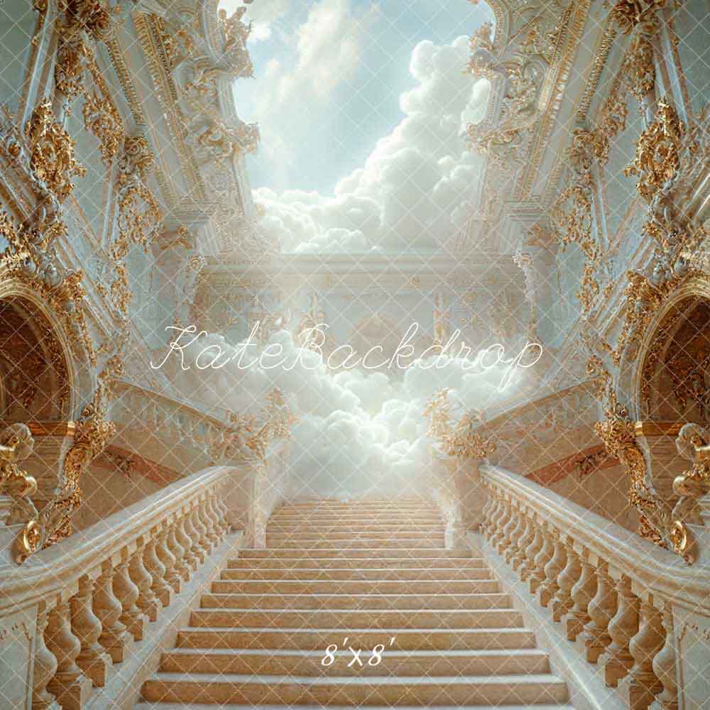 Fondo de Escalera de Lujo del Palacio Diseñado por Emetselch