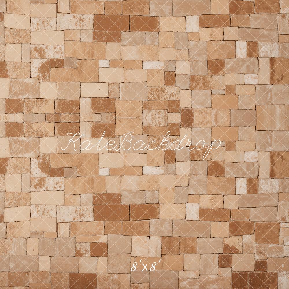 Kate Distressed Brick Floor Backdrop Designed by Kate Image