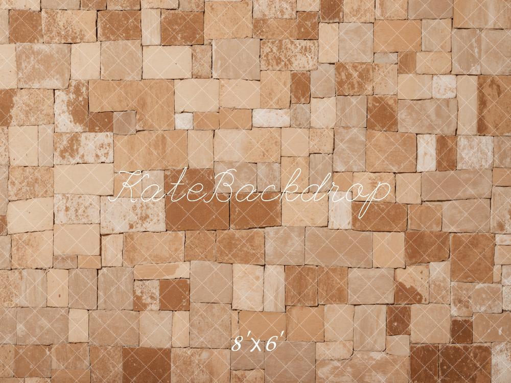 Kate Distressed Brick Floor Backdrop Designed by Kate Image