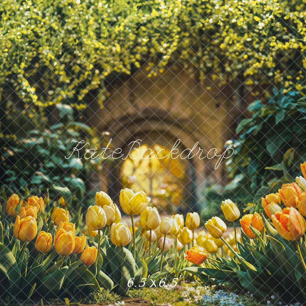 Kate Spring Tulip Field Backdrop Designed by Emetselch