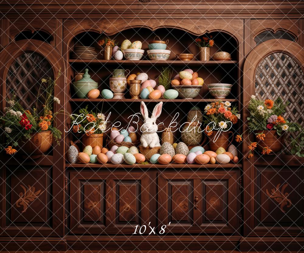 Kate Easter Egg Bunny Cupboard Backdrop Designed by Emetselch