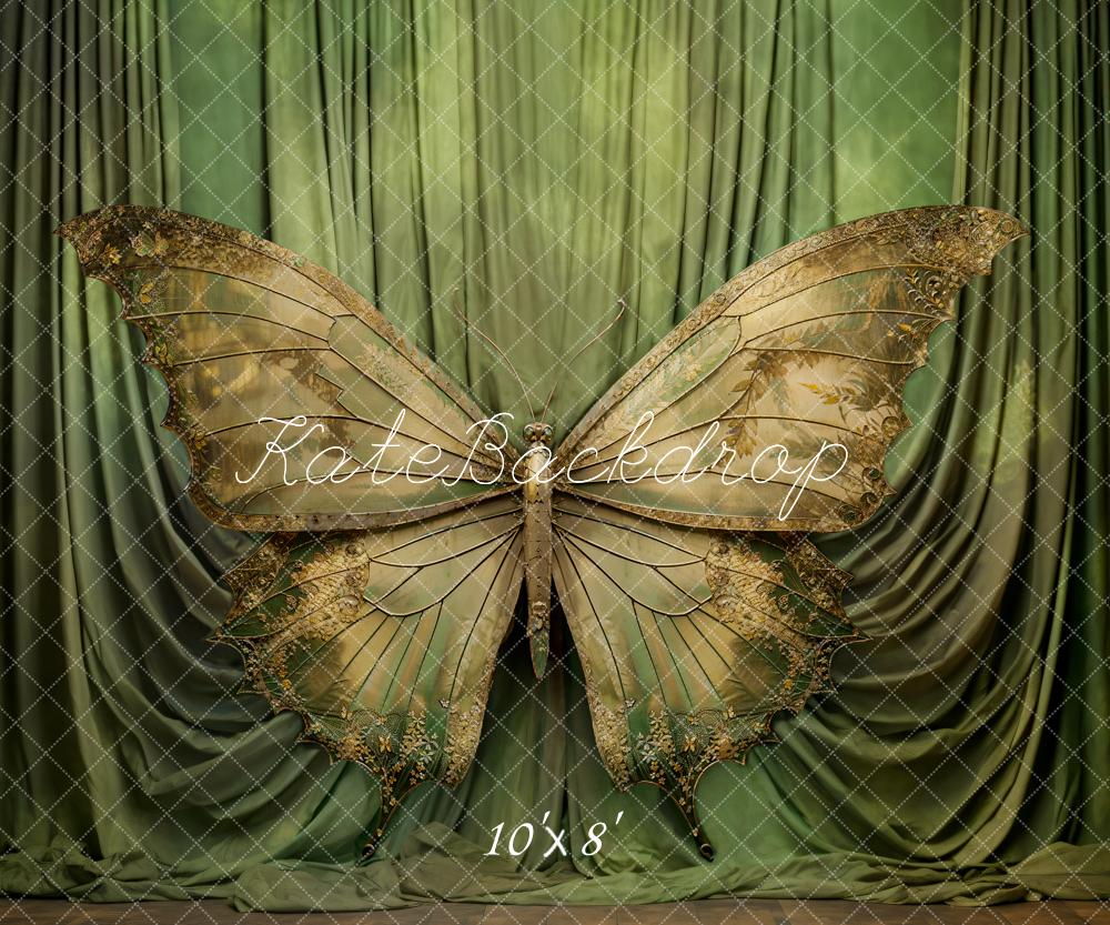 Kate Green Butterfly Curtains Backdrop Designed by Chain Photography