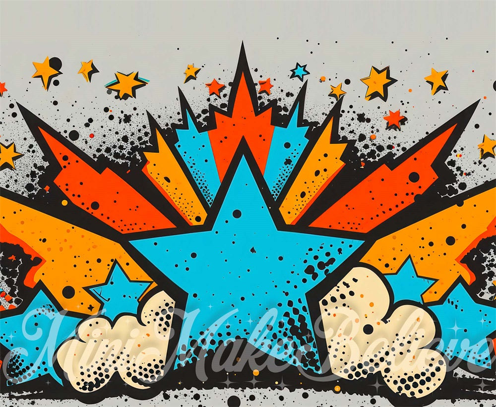 Illustrazione Star Backdrop Progettata da Mini MakeBelieve