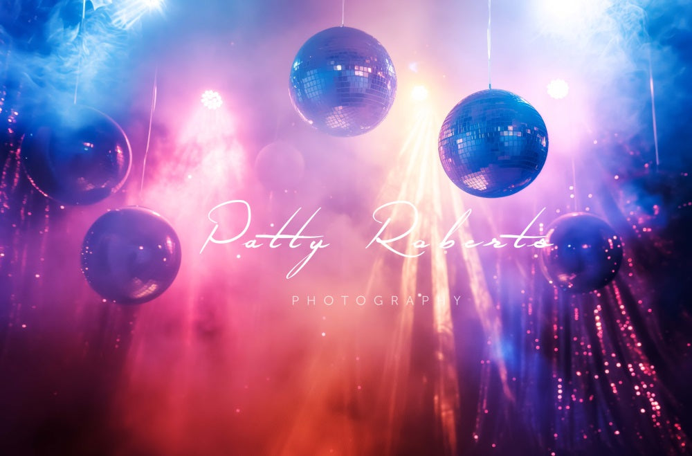 Fondo de Bolas de Disco Diseñado por Patty Robert