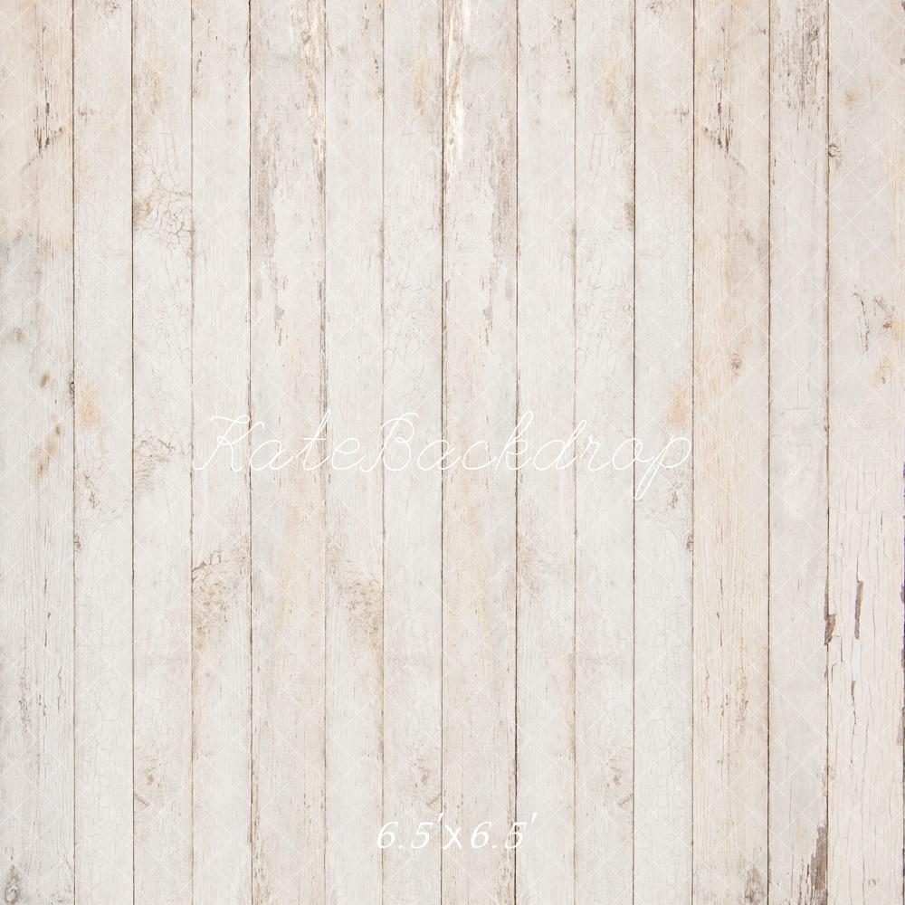 Fondo de Piso de Madera Blanco Diseñado por Kate Imagen