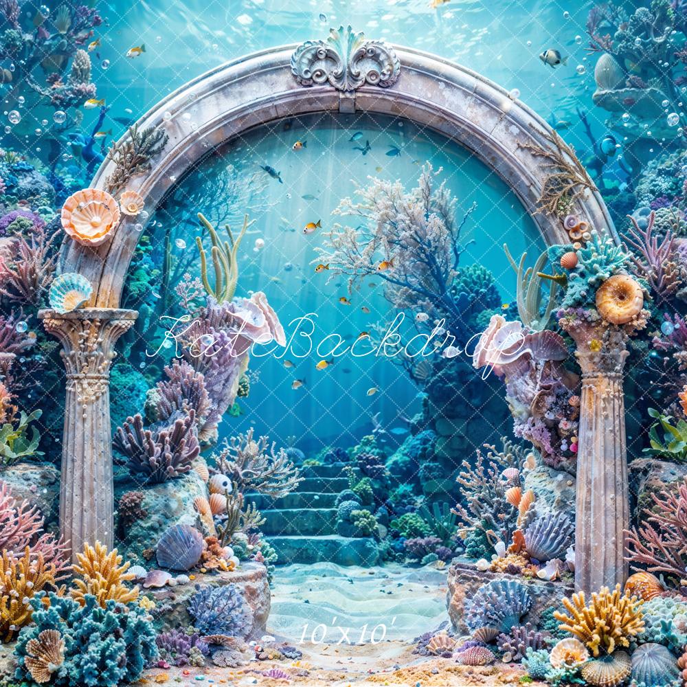 Underwater Coral Reef Pop-Up Drop - Grosh Backdrops