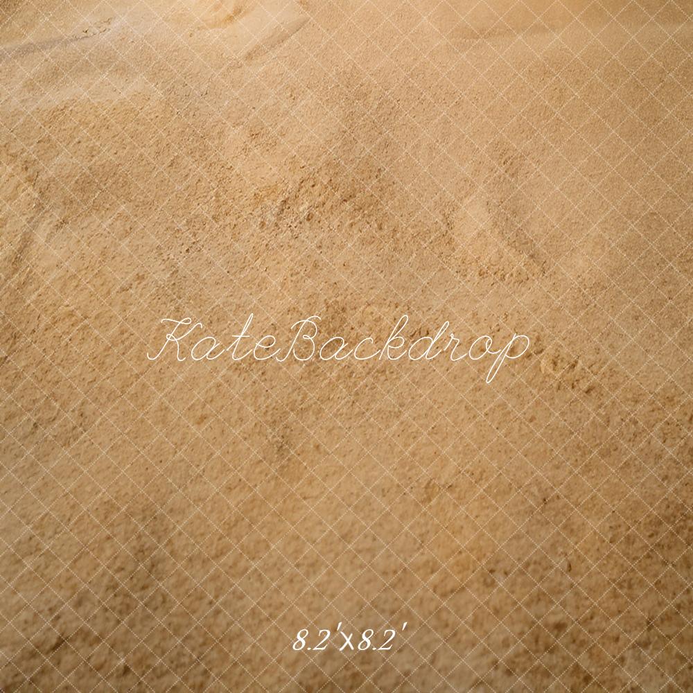 Kate Summer Sea Wet Sand Beach Floor Backdrop Designed by Kate Image