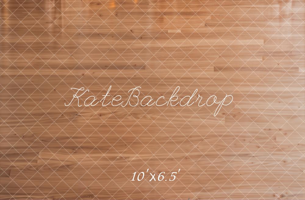 Kate Light Brown Wooden Floor Backdrop Designed by Kate Image